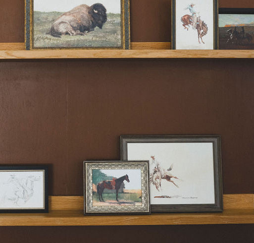 Bucking Rider Framed Artwork - 3 Sizes