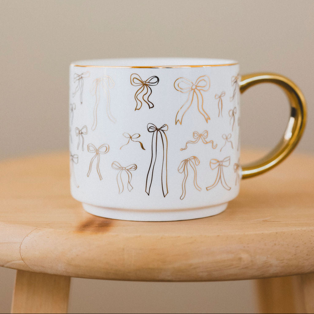 Golden Bows Mug