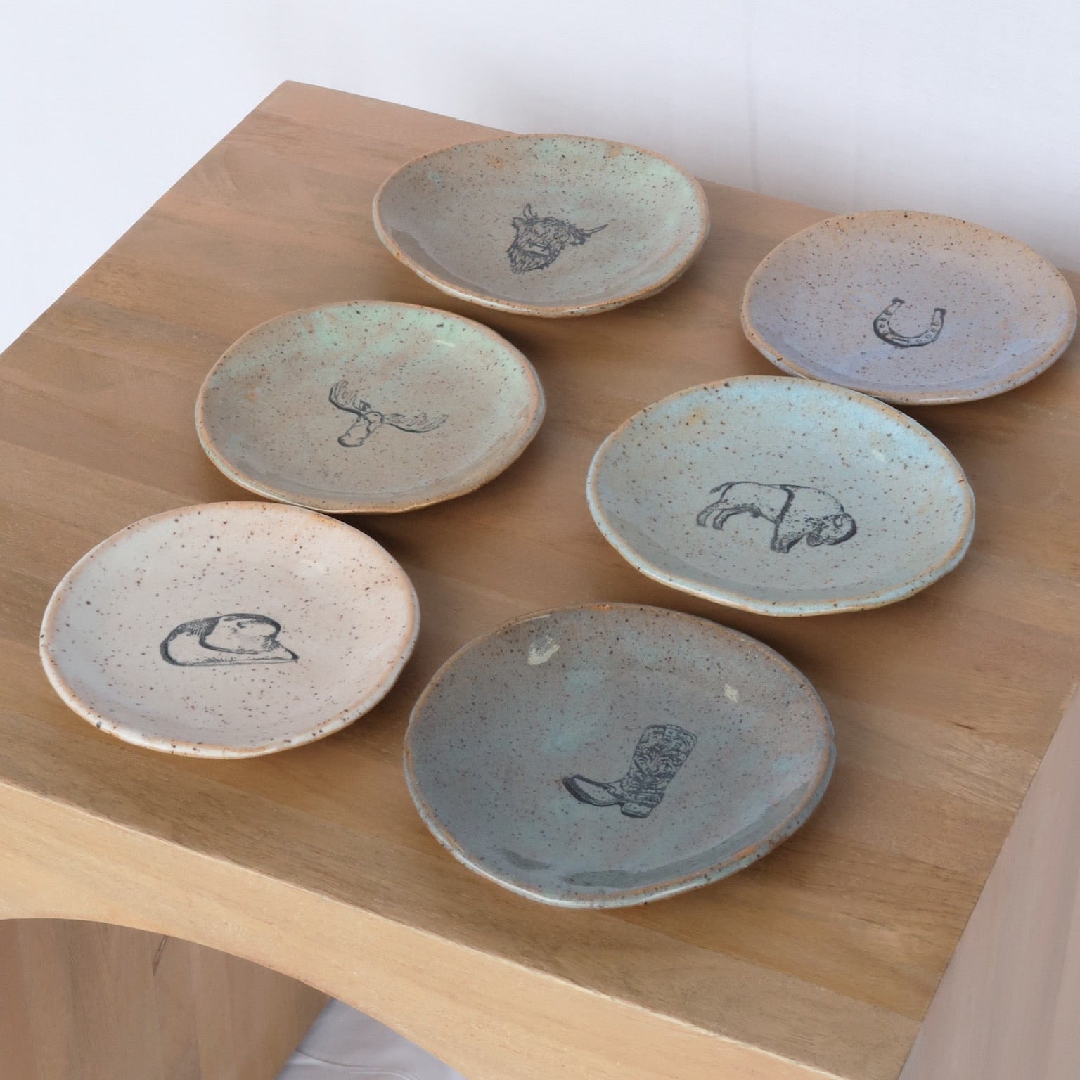 Handmade Western Mini Plate - 8 Styles