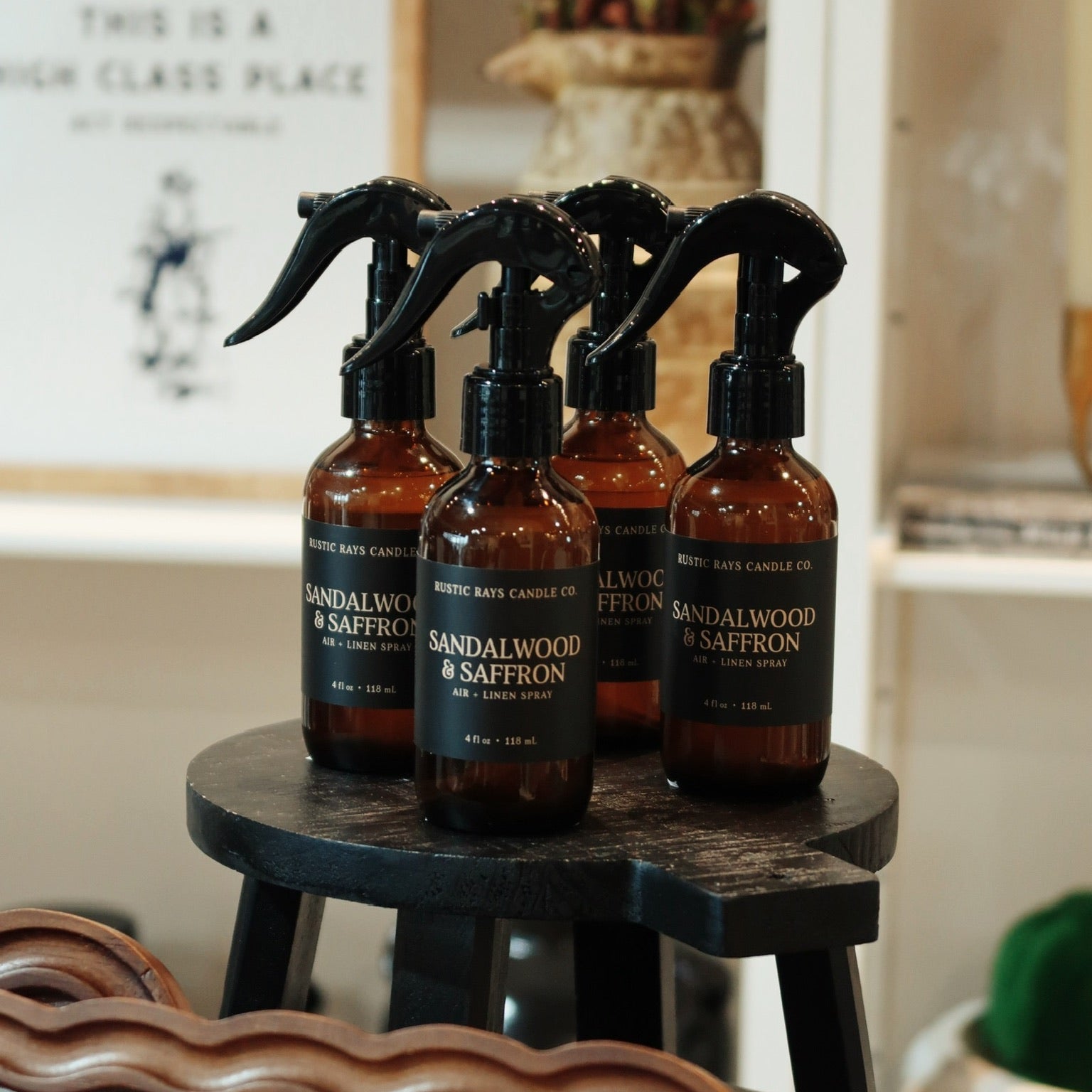 Amber Glass Linen & Air Spray