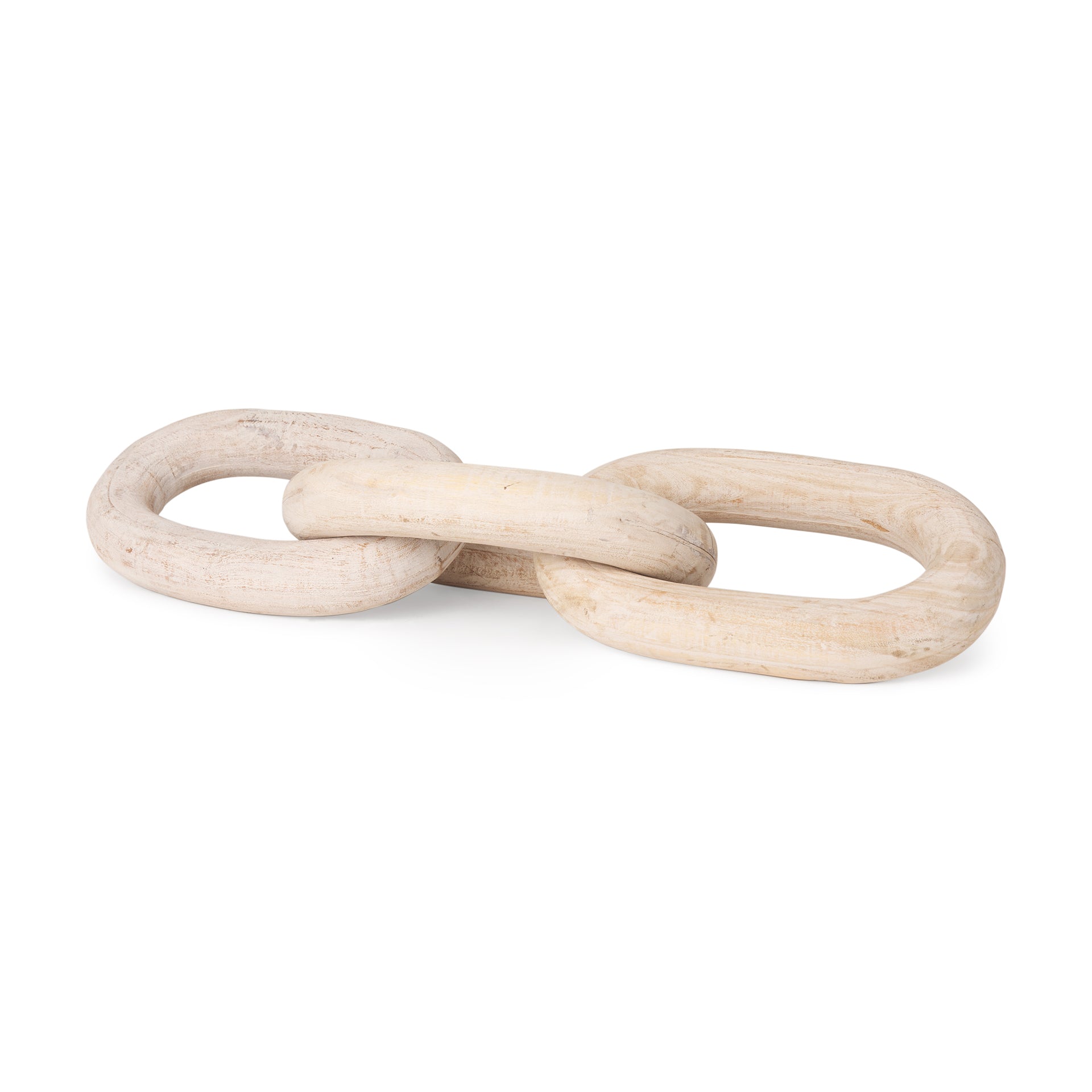 Oversized Wood Chain Link - 3 Colors