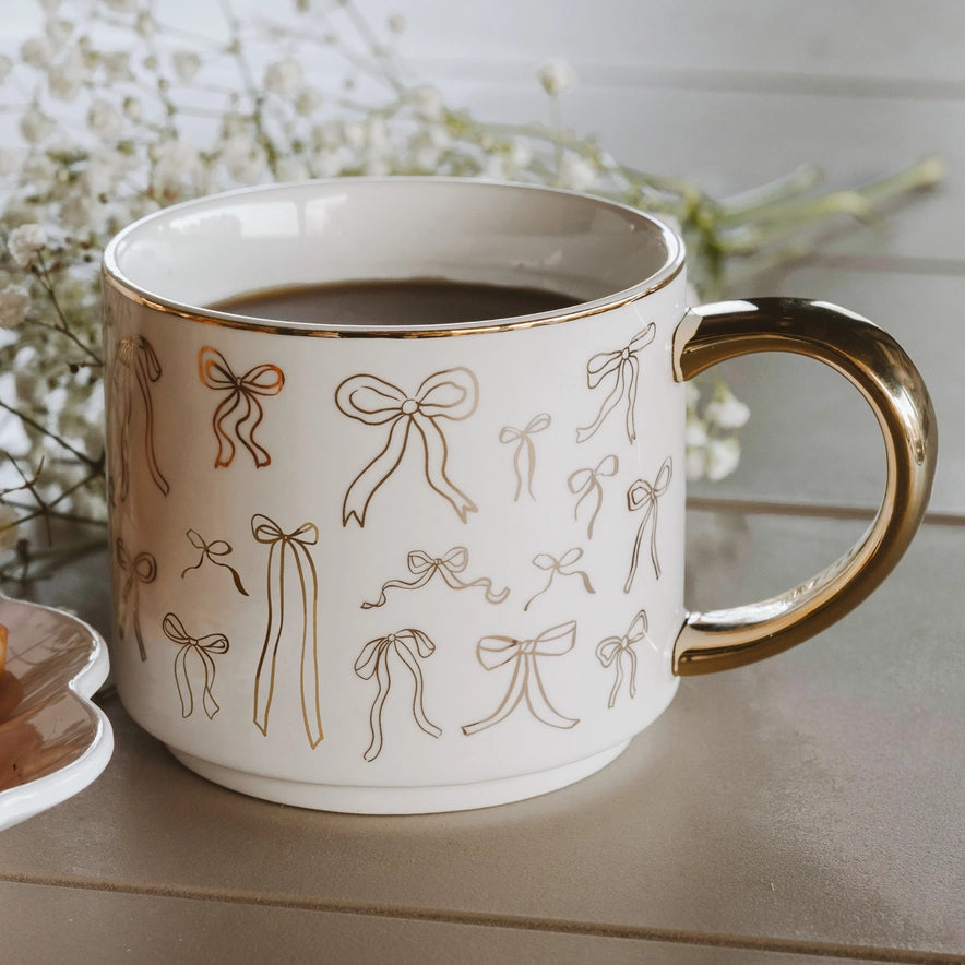 Golden Bows Mug