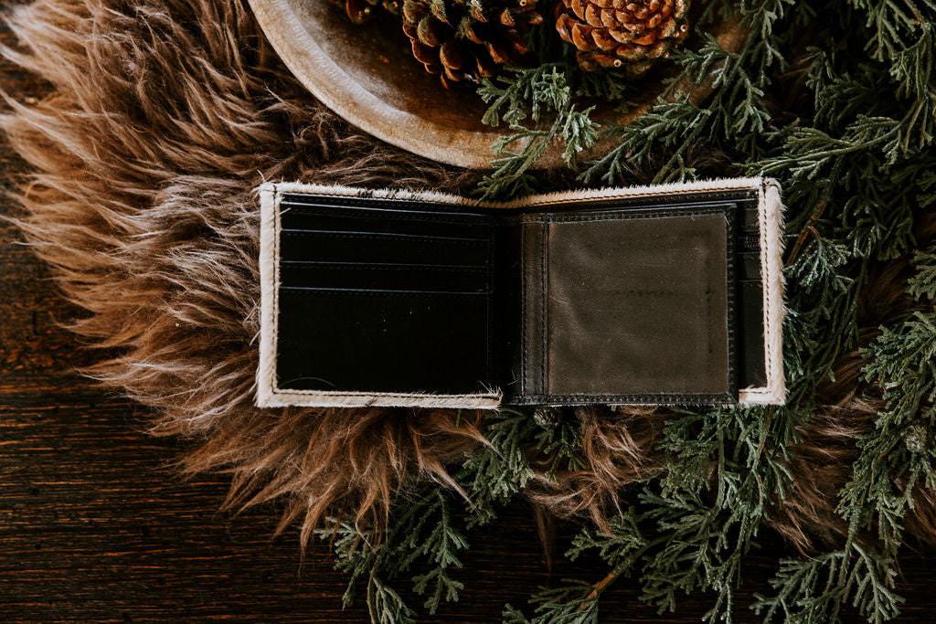 Genuine Cowhide Wallet - 2 Styles