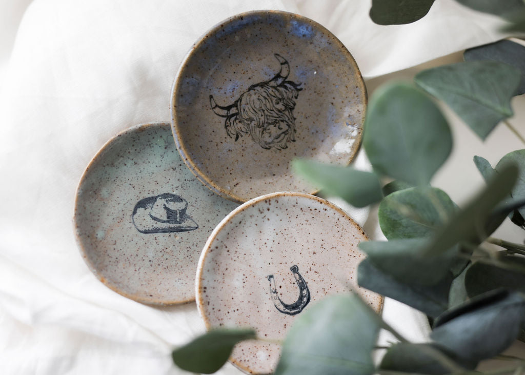 Handmade Western Mini Plate - 8 Styles