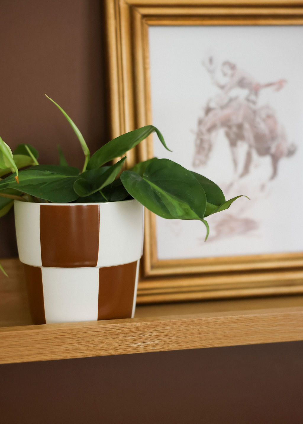 Classic Checkered Pot - 2 Sizes