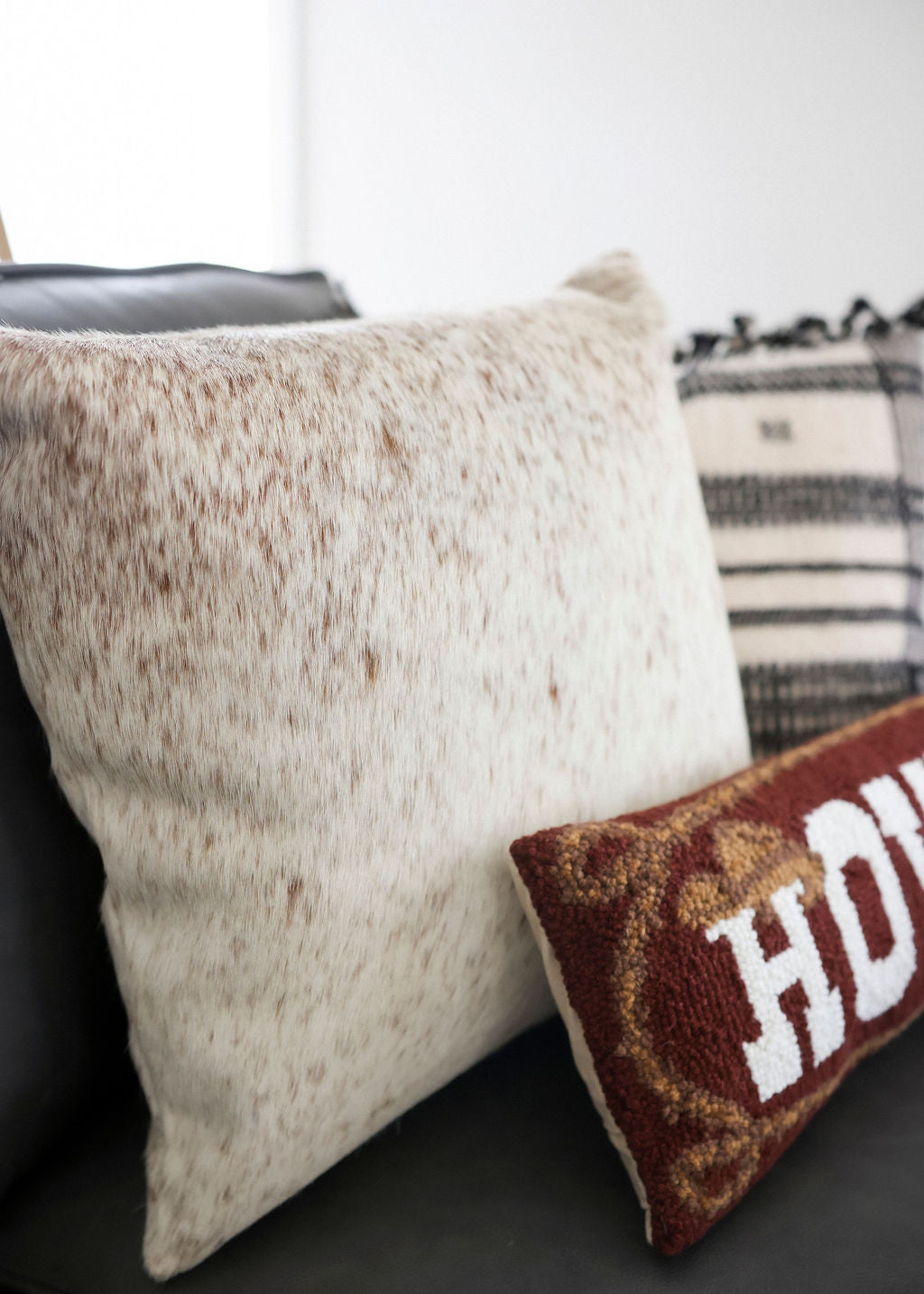 Natural Cowhide Pillows - 20