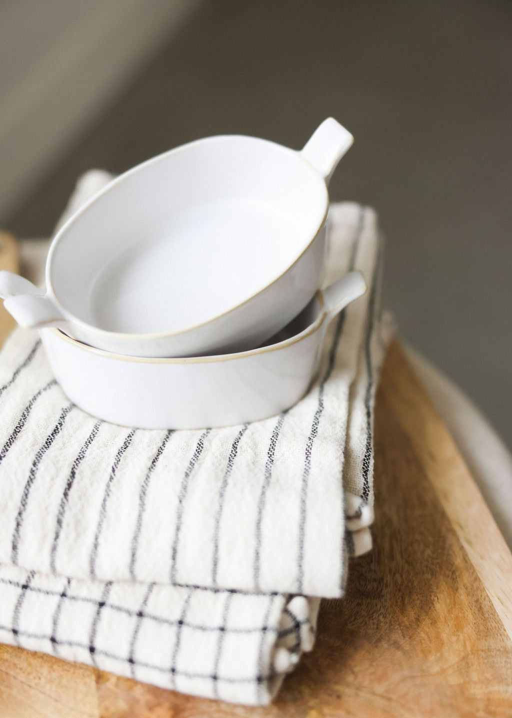 Mini Stoneware Baker with Handles