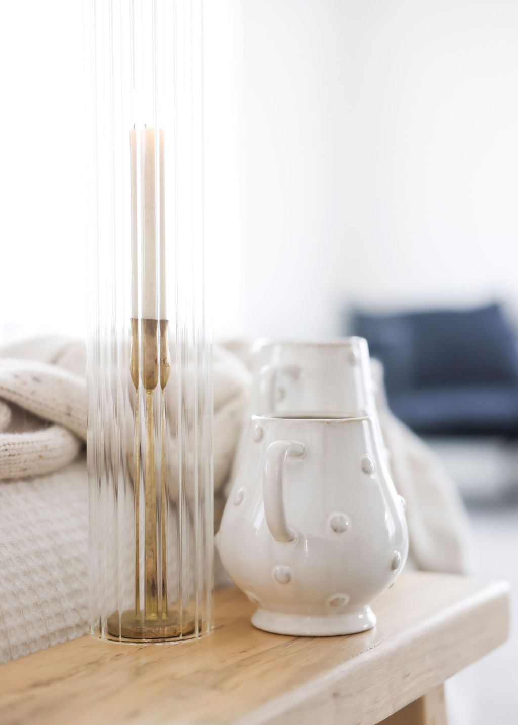 Ribbed Glass Sleeve - 4 Sizes