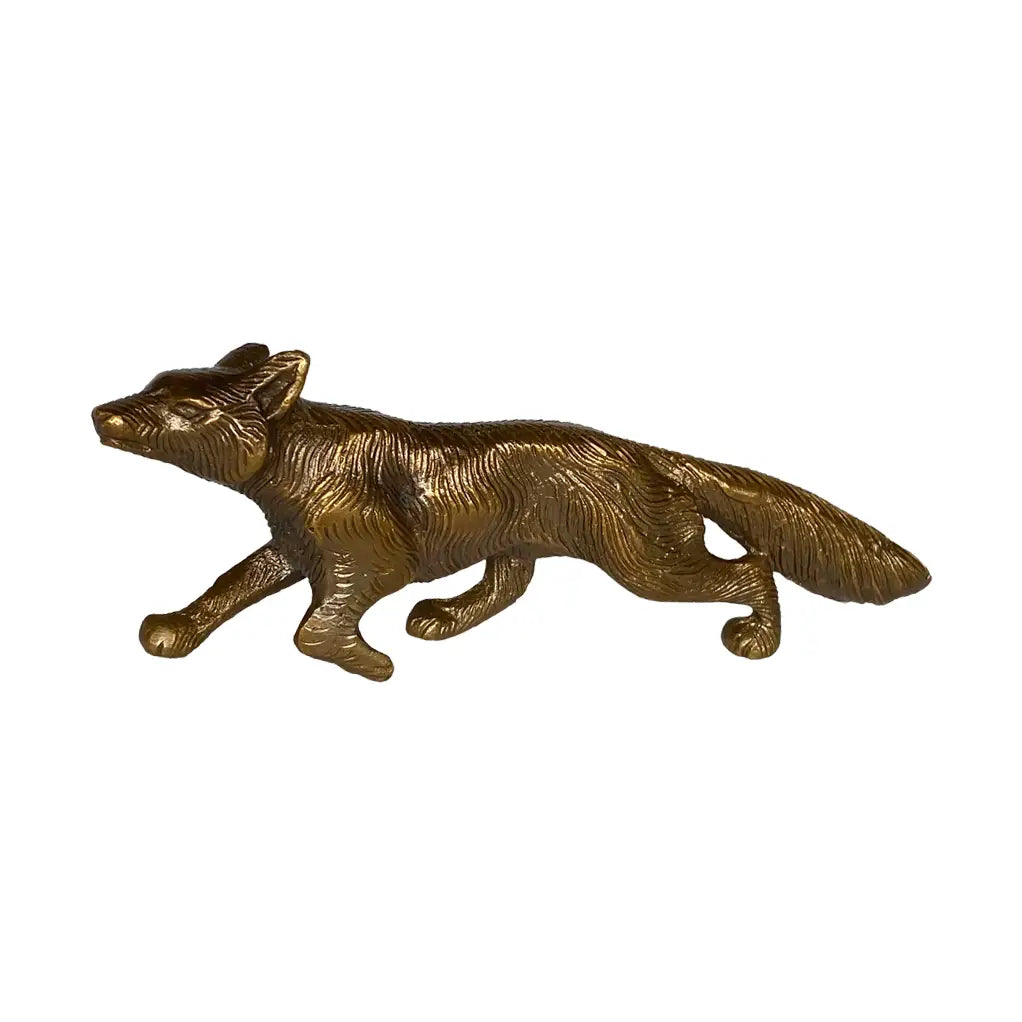 Solid Brass Fox - 2 Styles