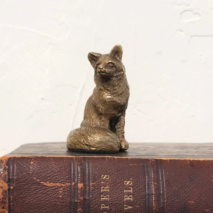 Solid Brass Fox - 2 Styles