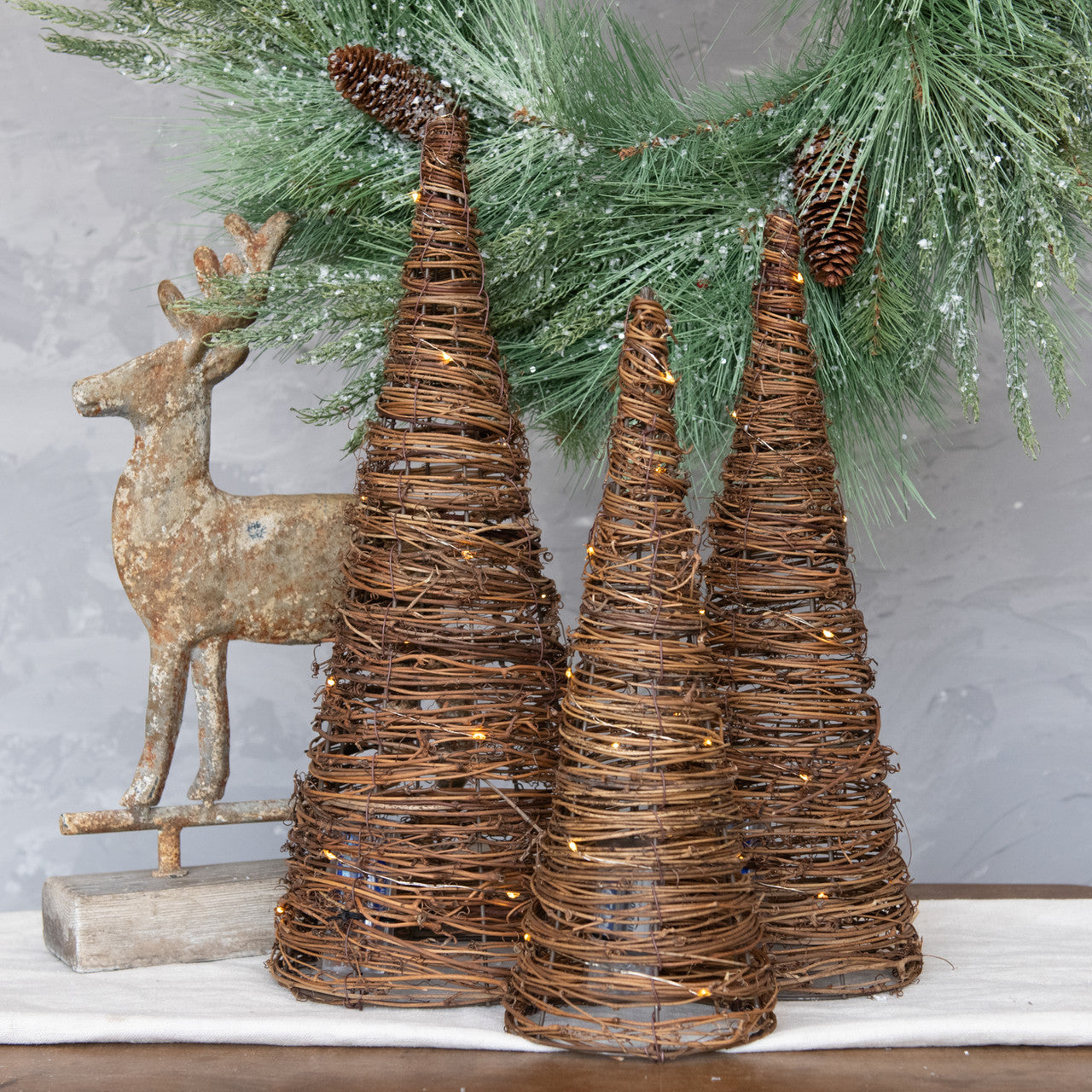Lighted Twig Tree - 3 Sizes