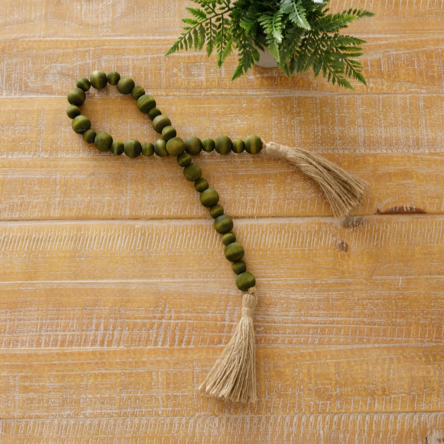 Wooden Bead Rope - 2 Colors