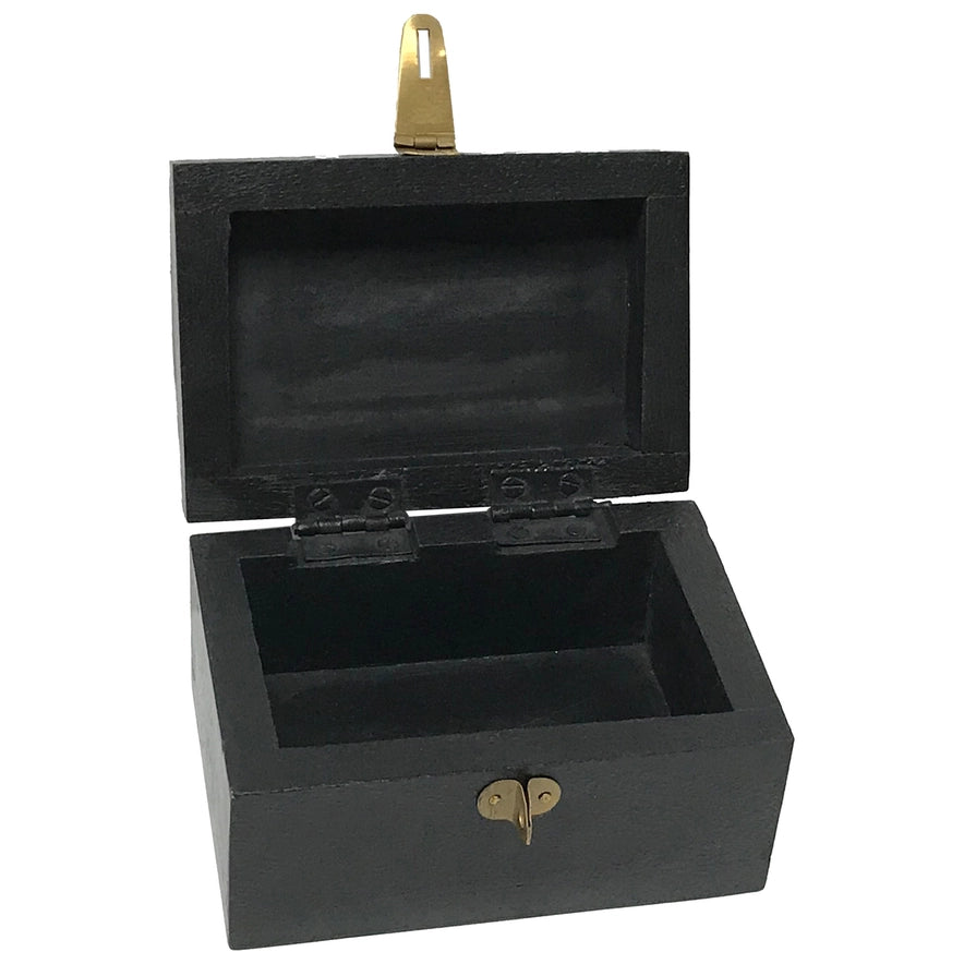 Engraved Wooden Trinket Box