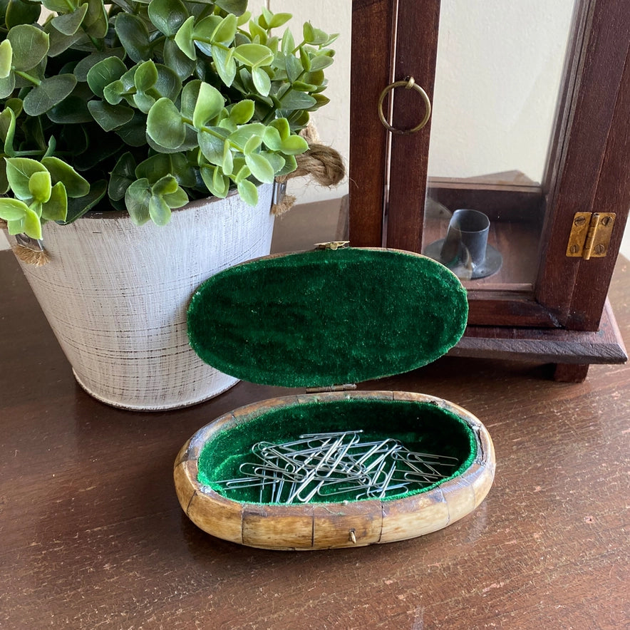 Genuine Ox Bone Trinket Box
