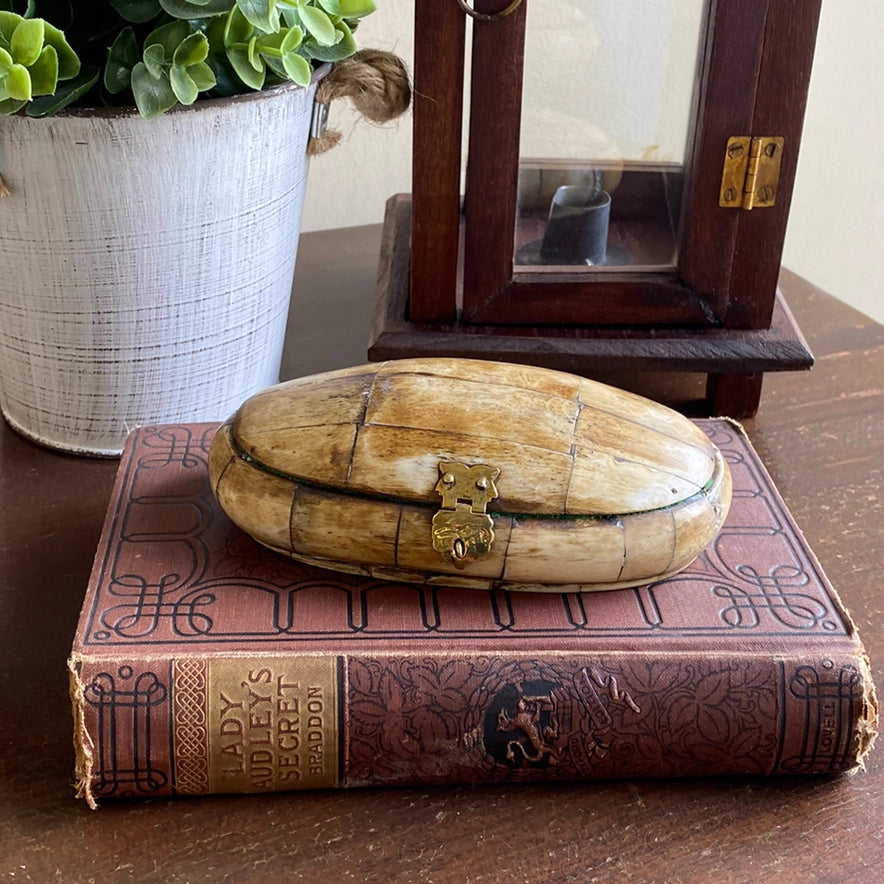 Genuine Ox Bone Trinket Box