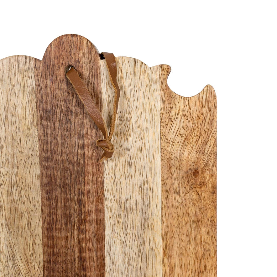 Handcrafted Pieced Wood Serving Board