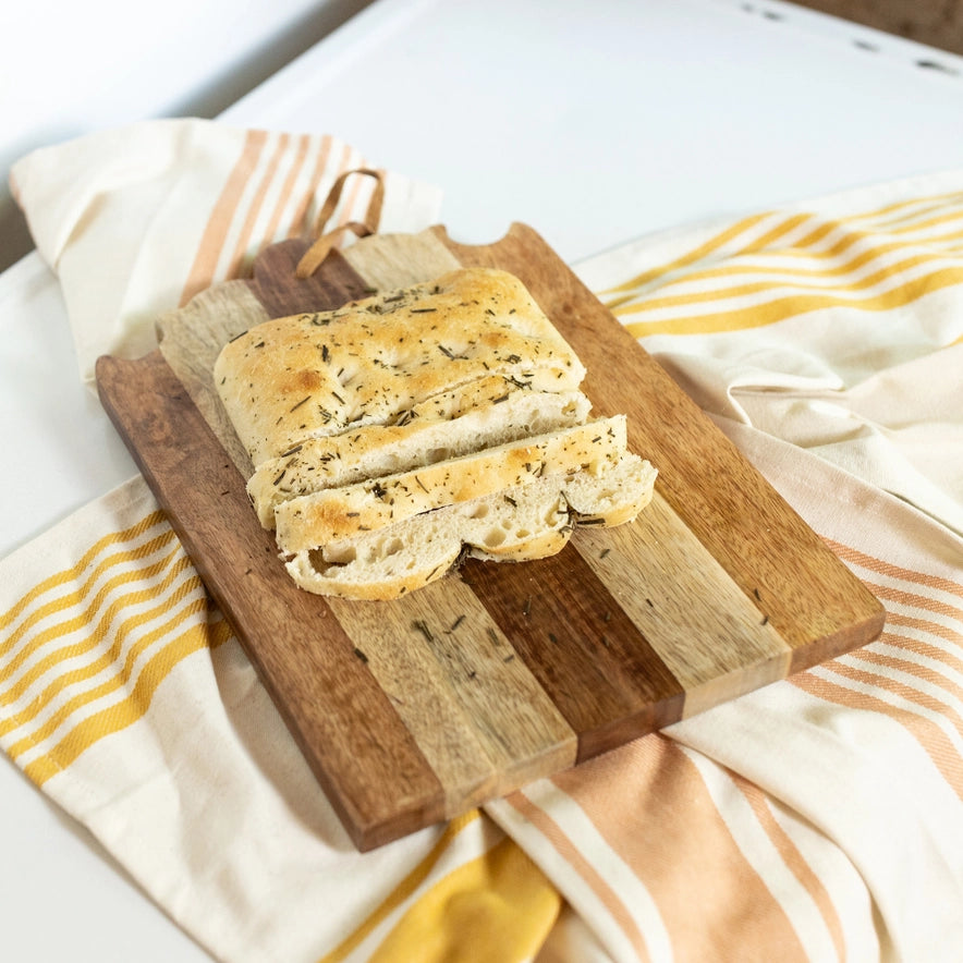 Handcrafted Pieced Wood Serving Board