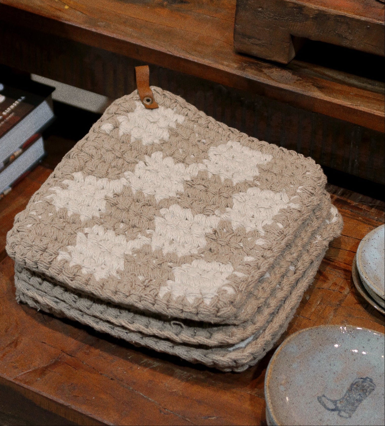 Checkerboard Pot Holder