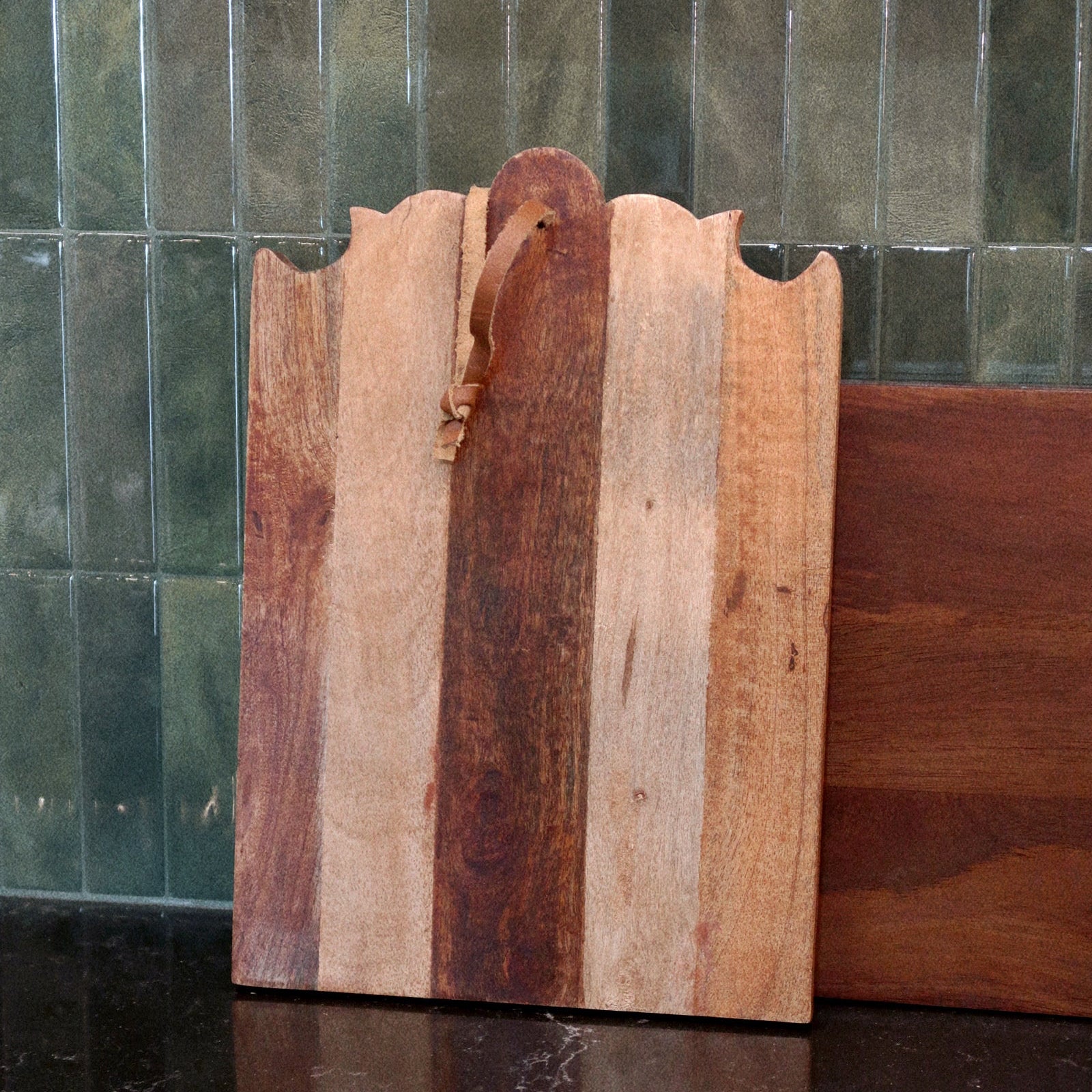 Handcrafted Pieced Wood Serving Board