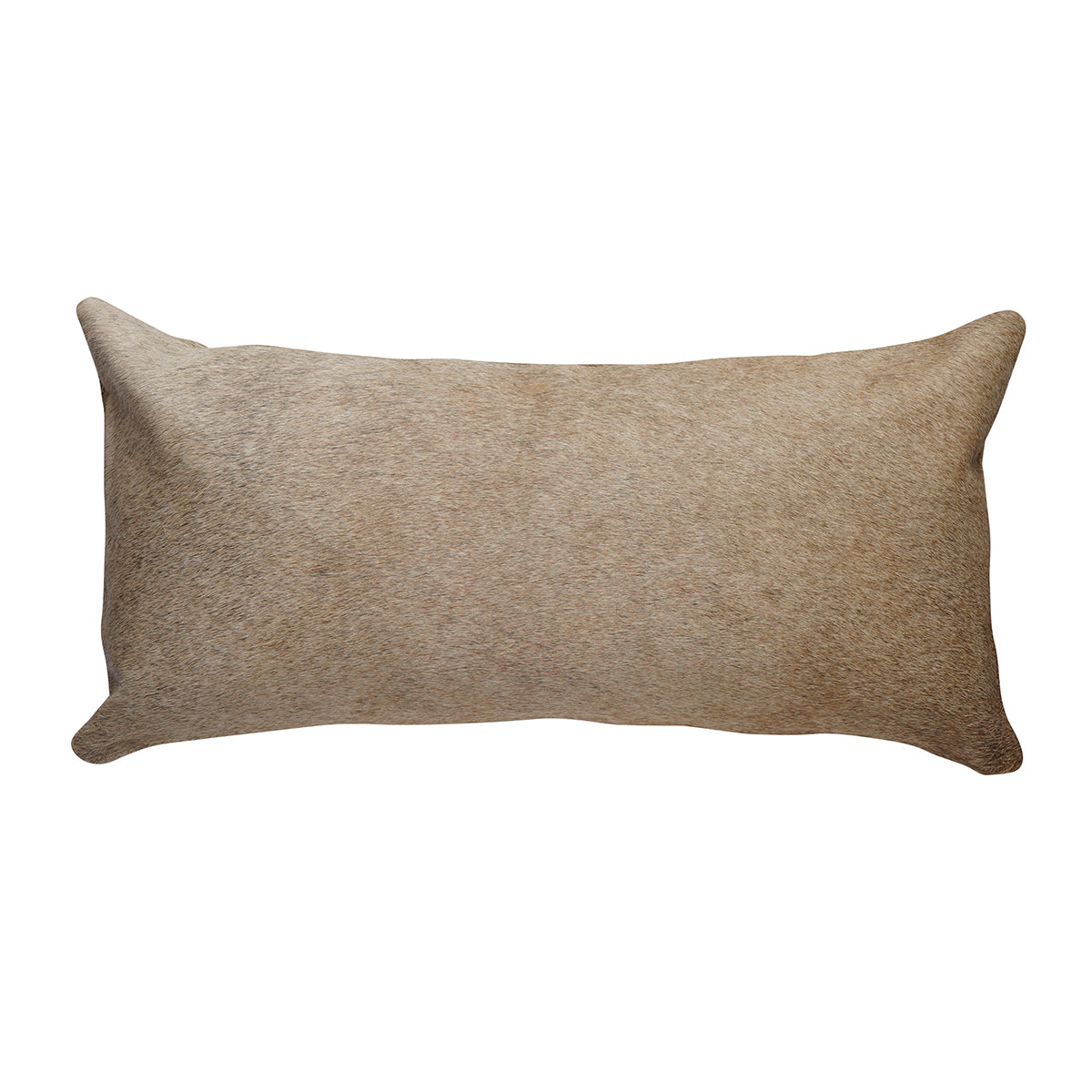 Natural Cowhide Lumbar Pillows - 12x24