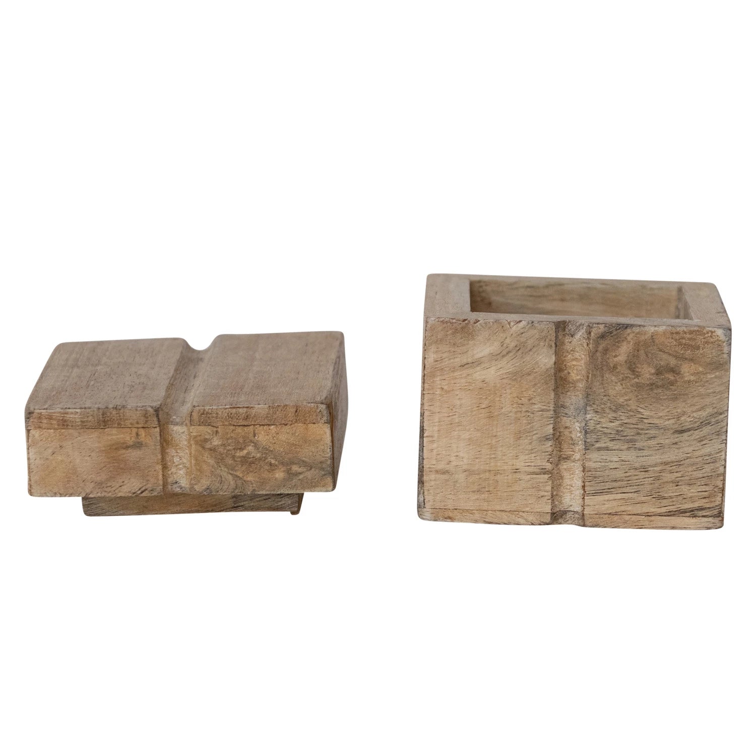 Carved Mango Wood Box