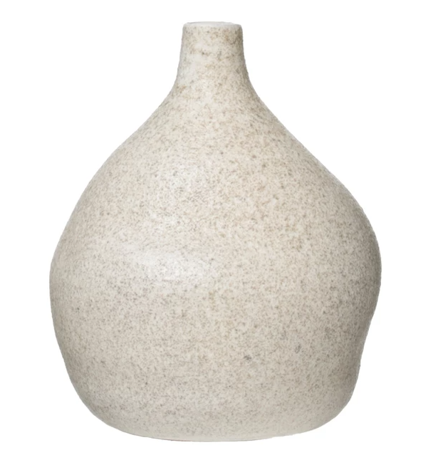 Organic Shaped Terracotta Vase - 2 Sizes