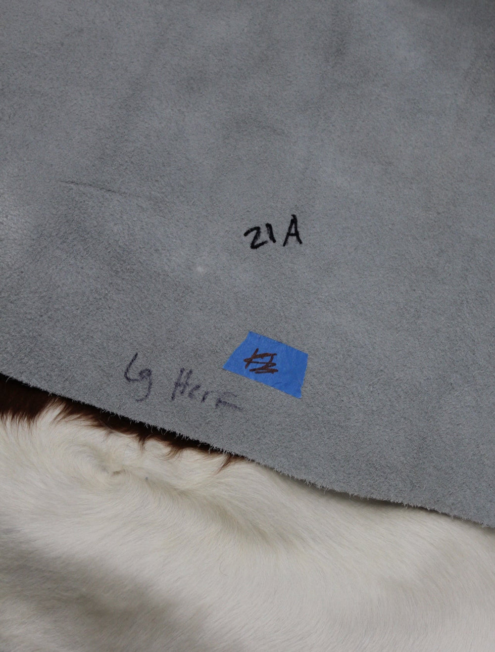 21A: Genuine Natural Cowhide Rug