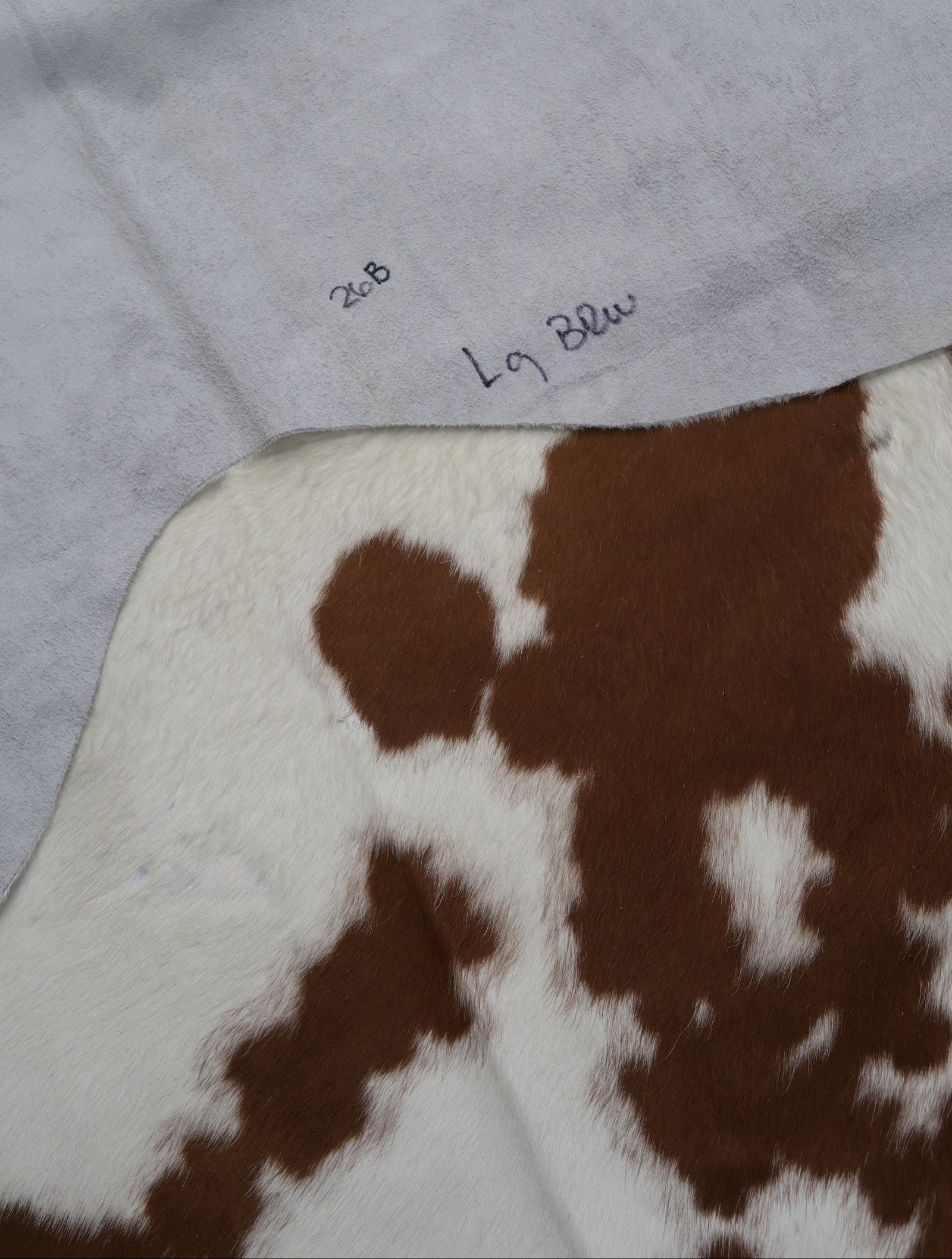 26B: Genuine Natural Cowhide Rug