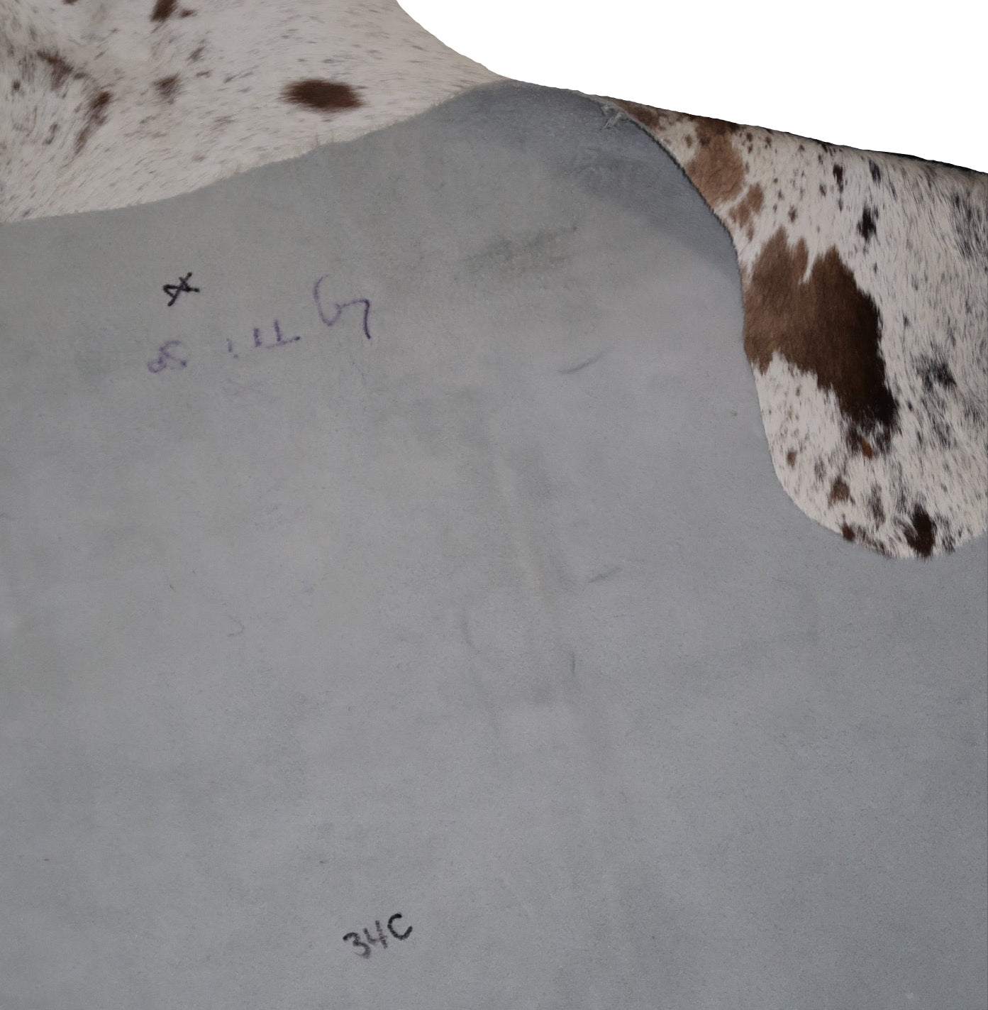 34C: Genuine Natural Cowhide Rug