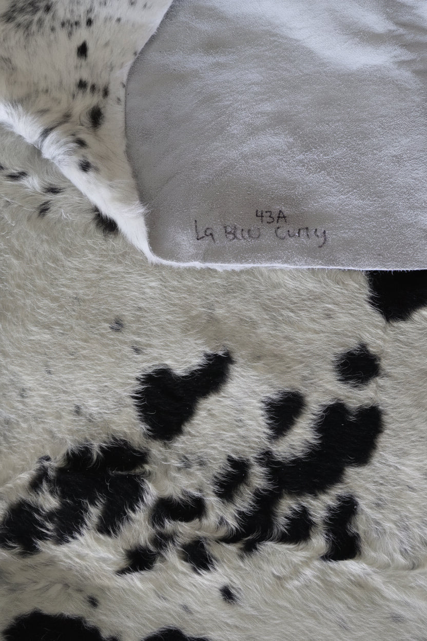 43A: Luxury Genuine Natural Cowhide Rug