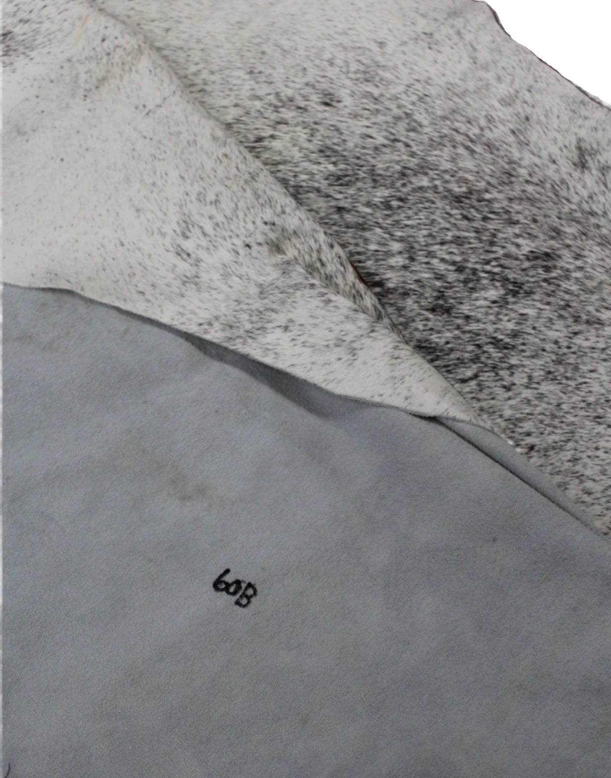 60B: Genuine Natural Cowhide Rug