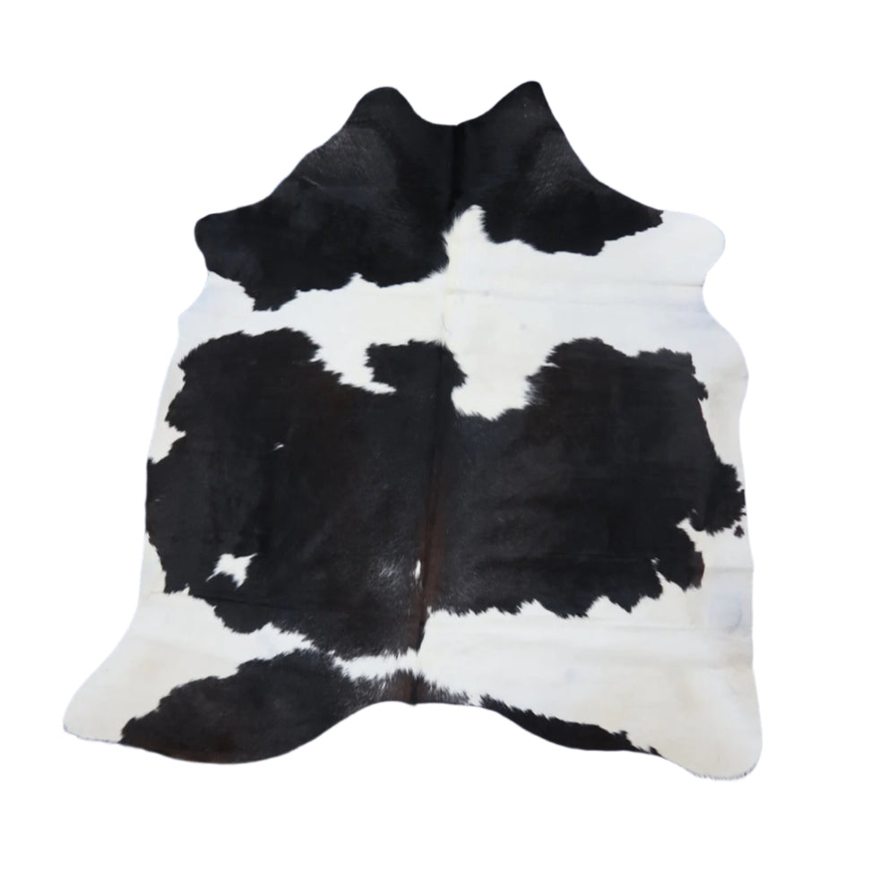 9B: Genuine Natural Cowhide Rug