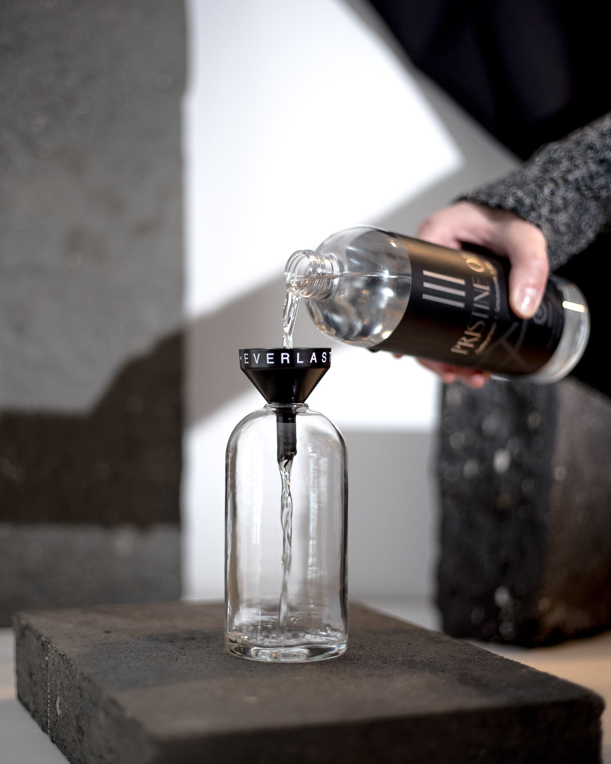 Everlasting Black Steel Funnel