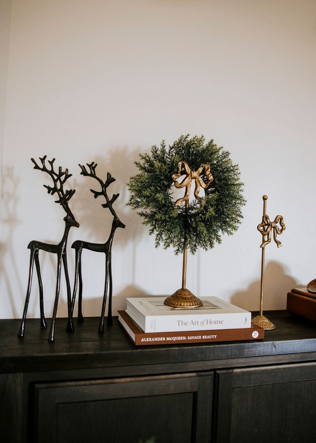 Black Standing Reindeer