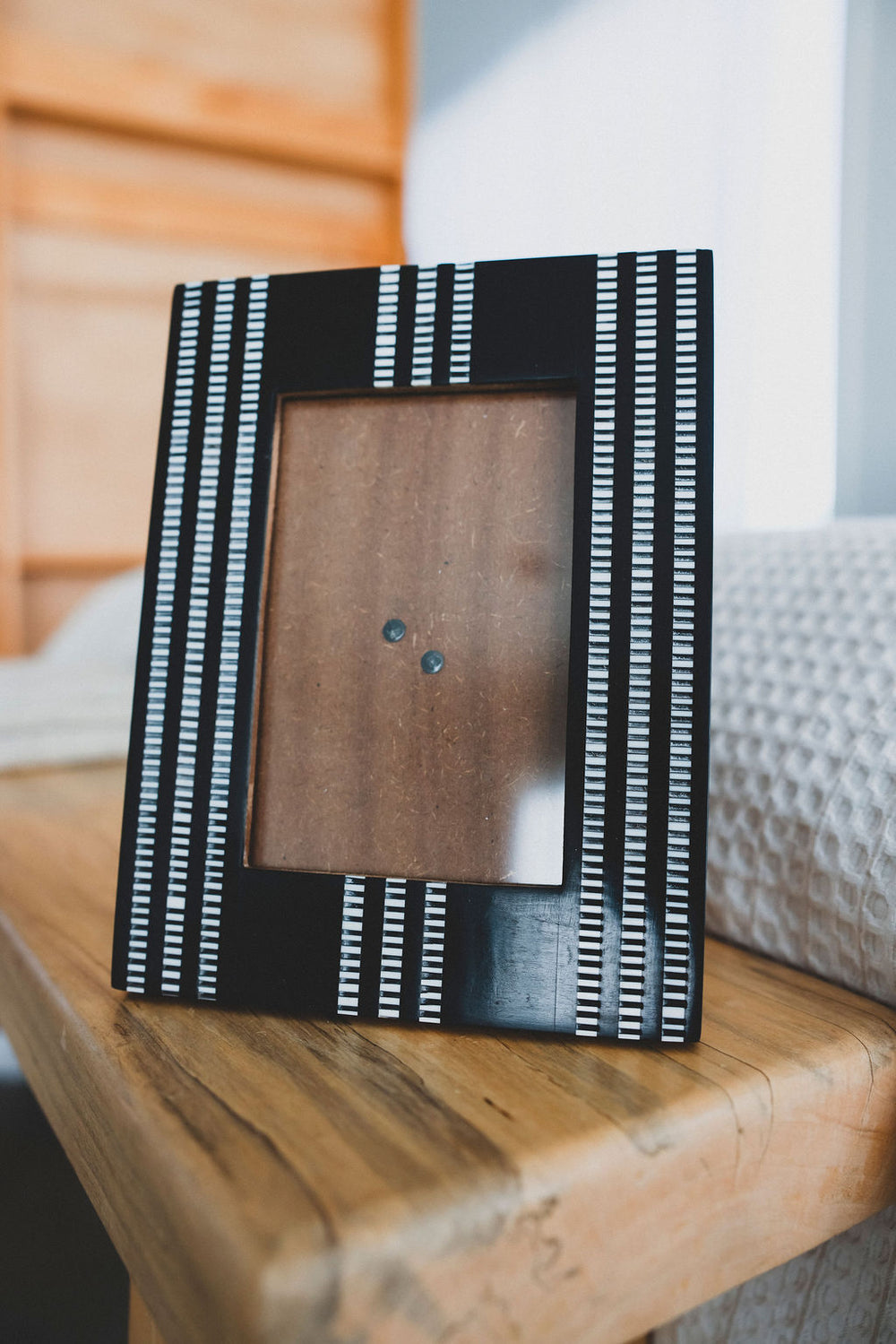 Block Striped Photo Frame - 2 Sizes