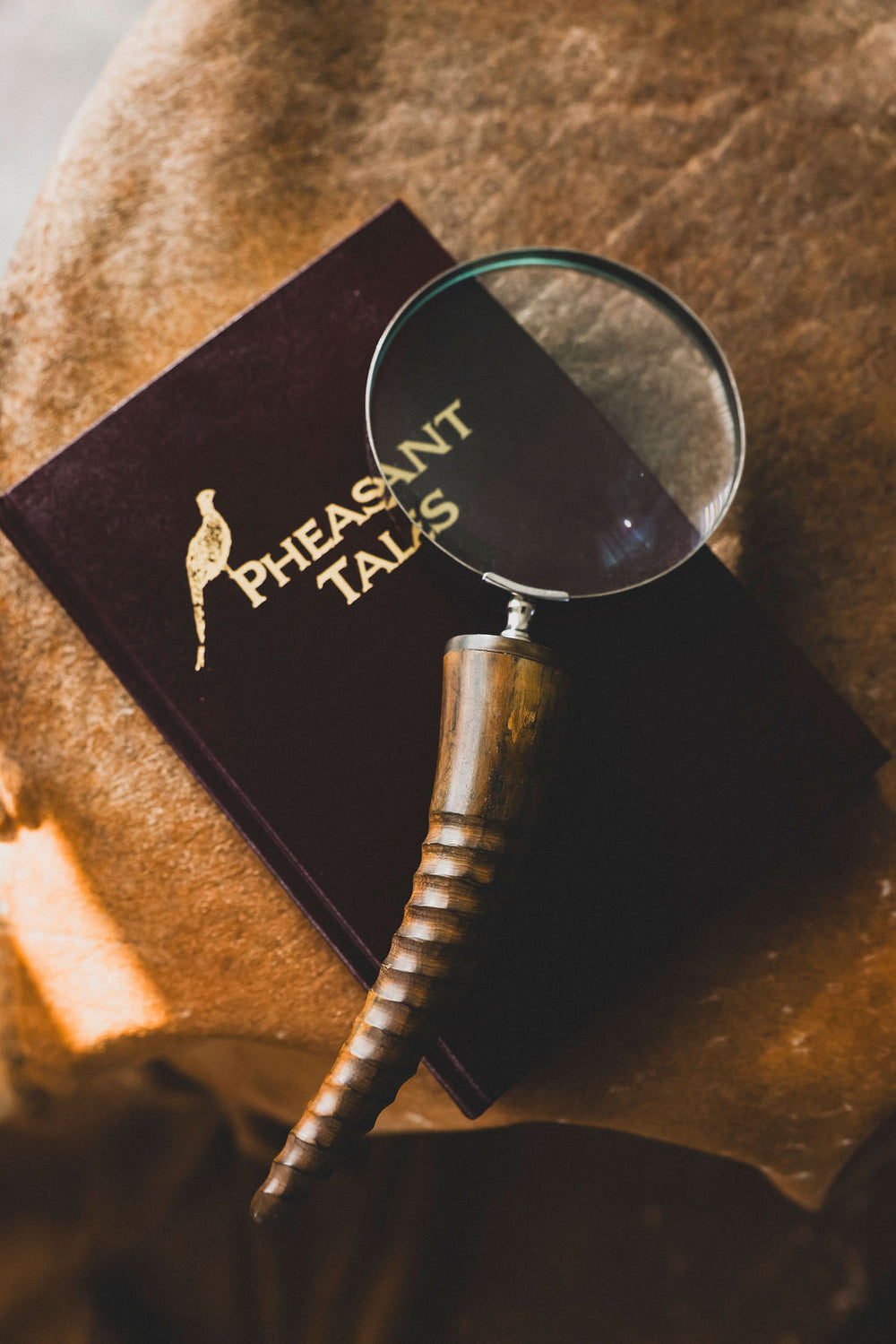 Magnifying Glass with Horn Handle