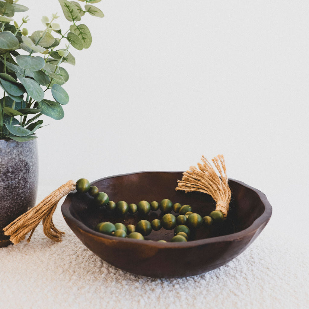 Wooden Bead Rope - 2 Colors