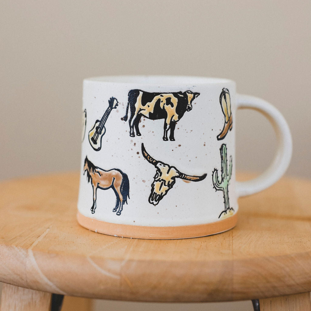 Saddle Up Ceramic Mug