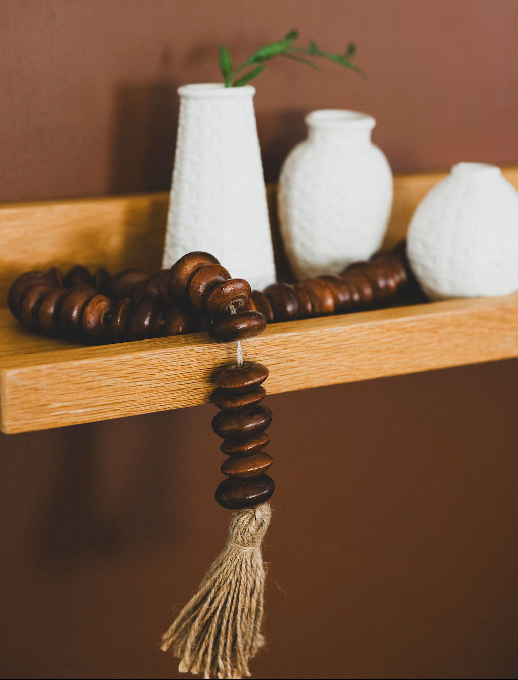 Handcrafted Wooden Bead Rope