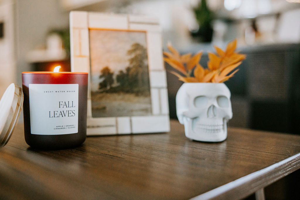 Matte Jar Soy Candle - Fall Scents