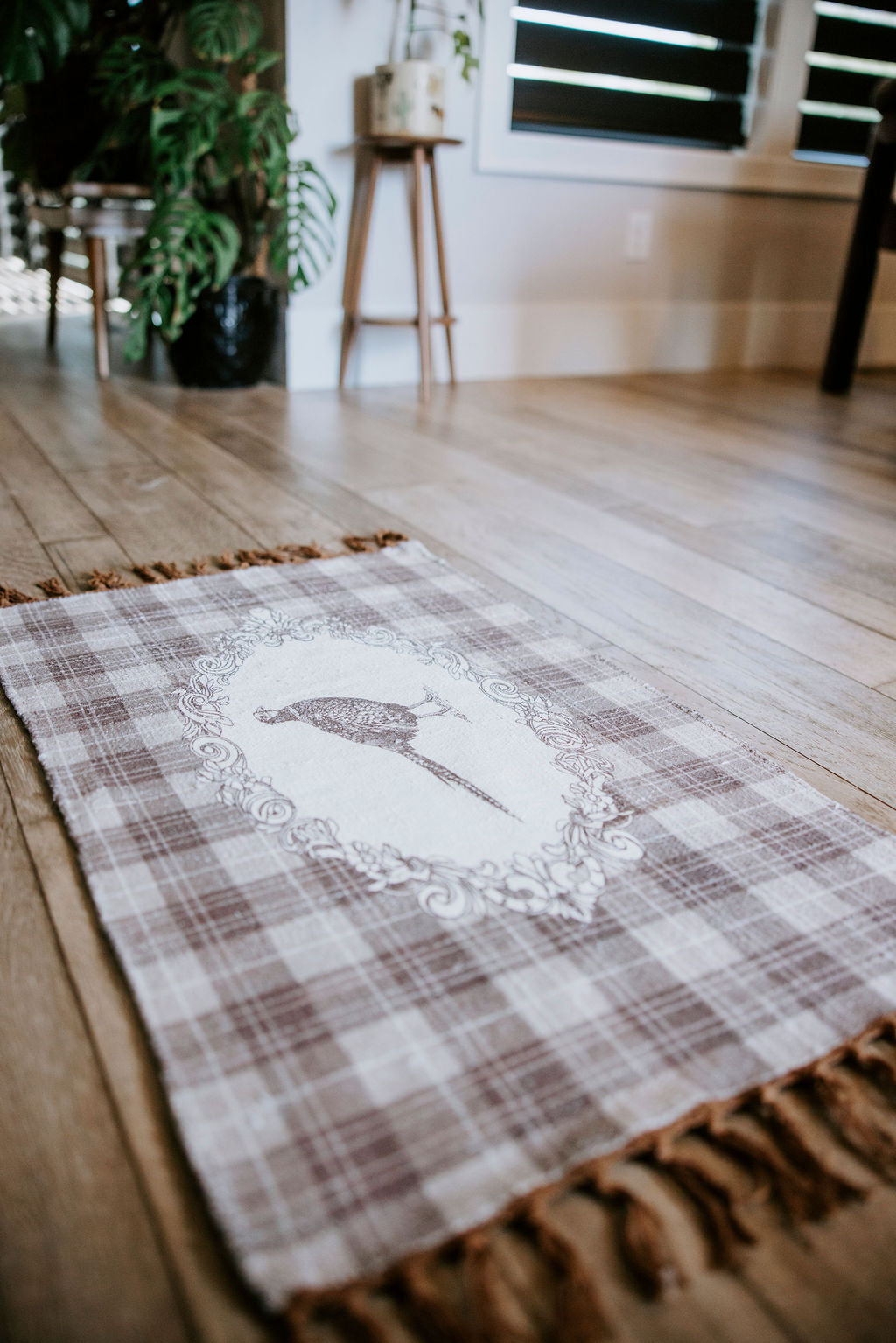Pheasant Plaid Rug