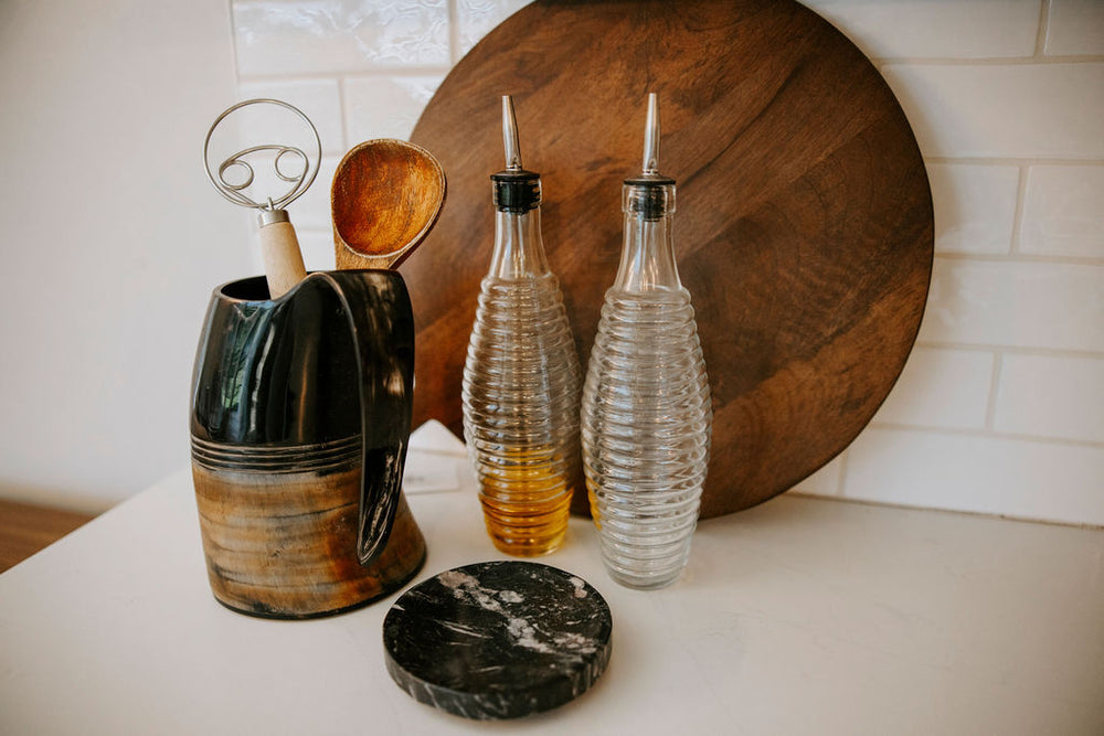 Natural Horn Decorative Pitcher