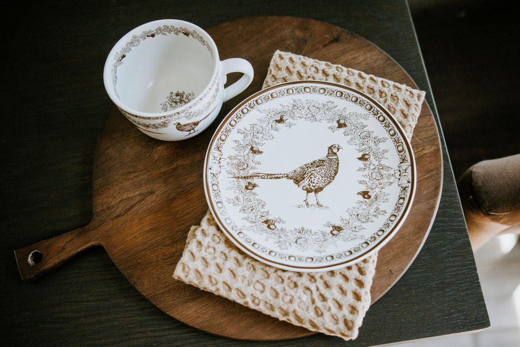 Stonewashed Waffle Weave Tea Towel - 4 Colors