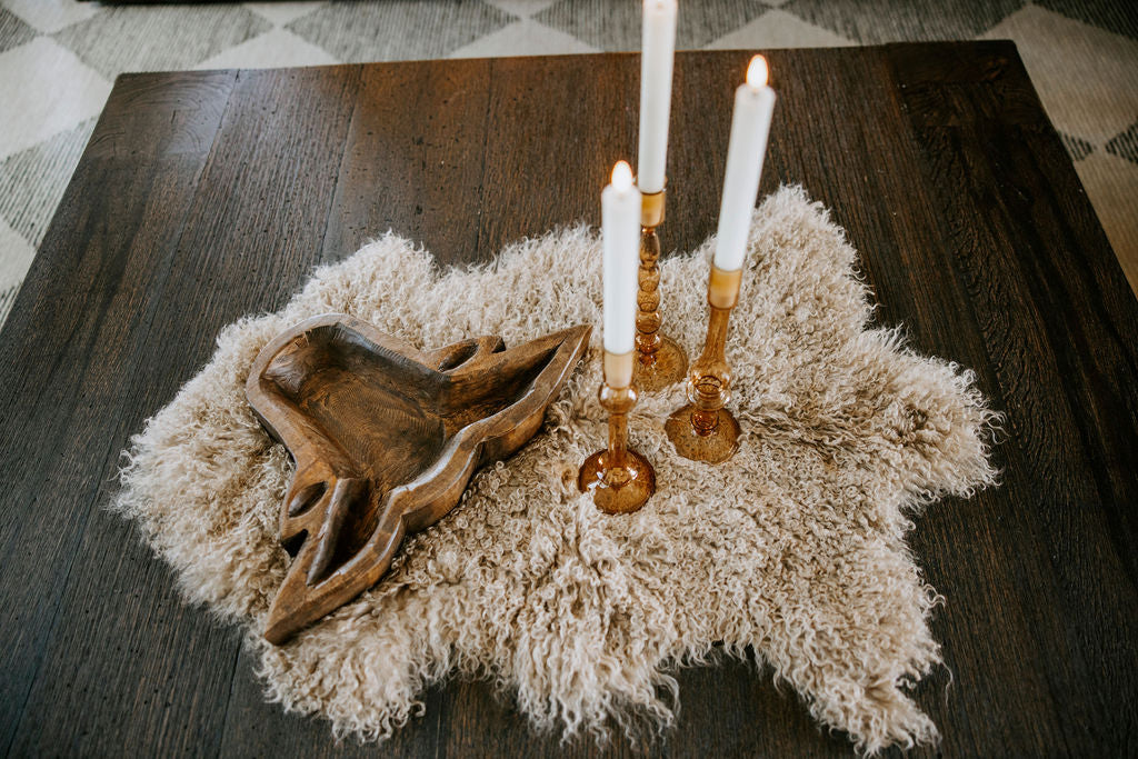 Tibetan Lamb Pelt - Multiple Colors