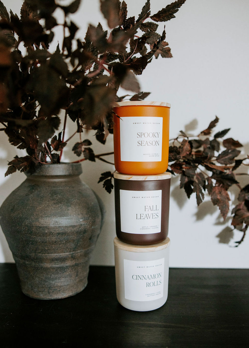 Matte Jar Soy Candle - Fall Scents