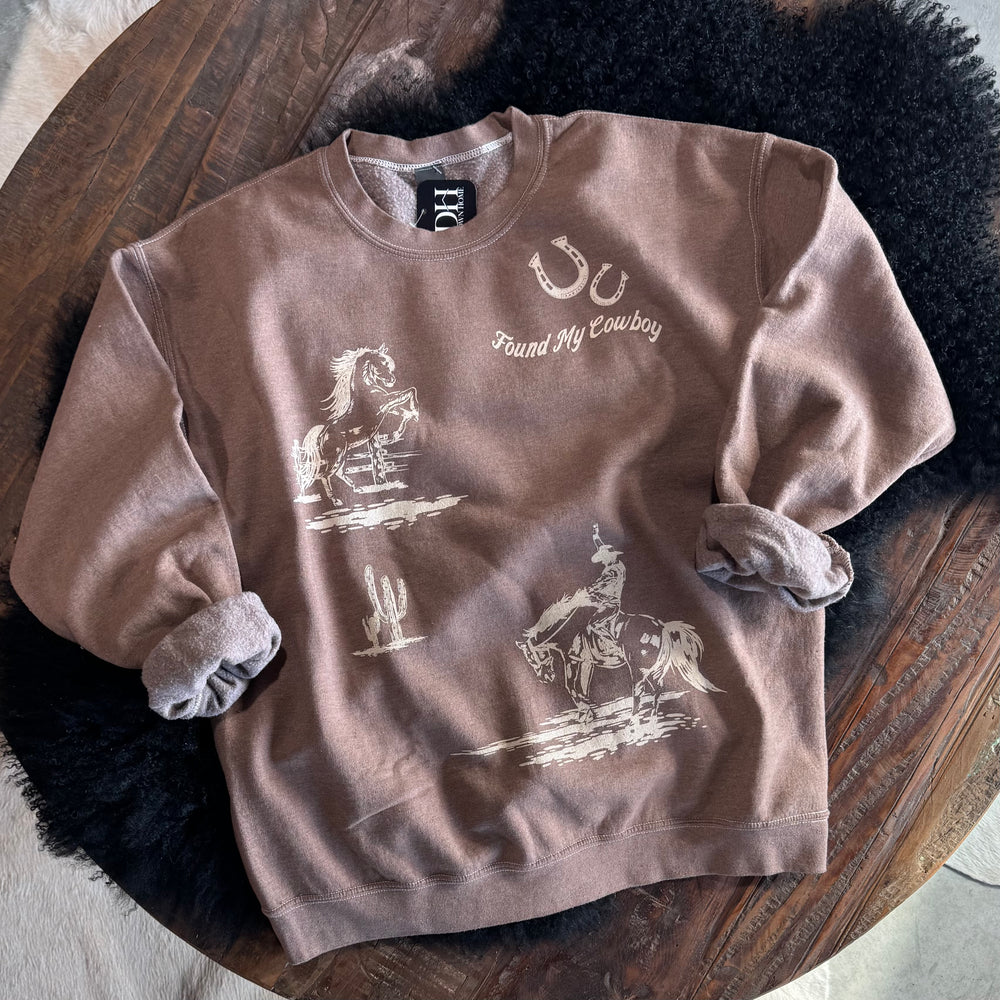 Found My Cowboy Crewneck