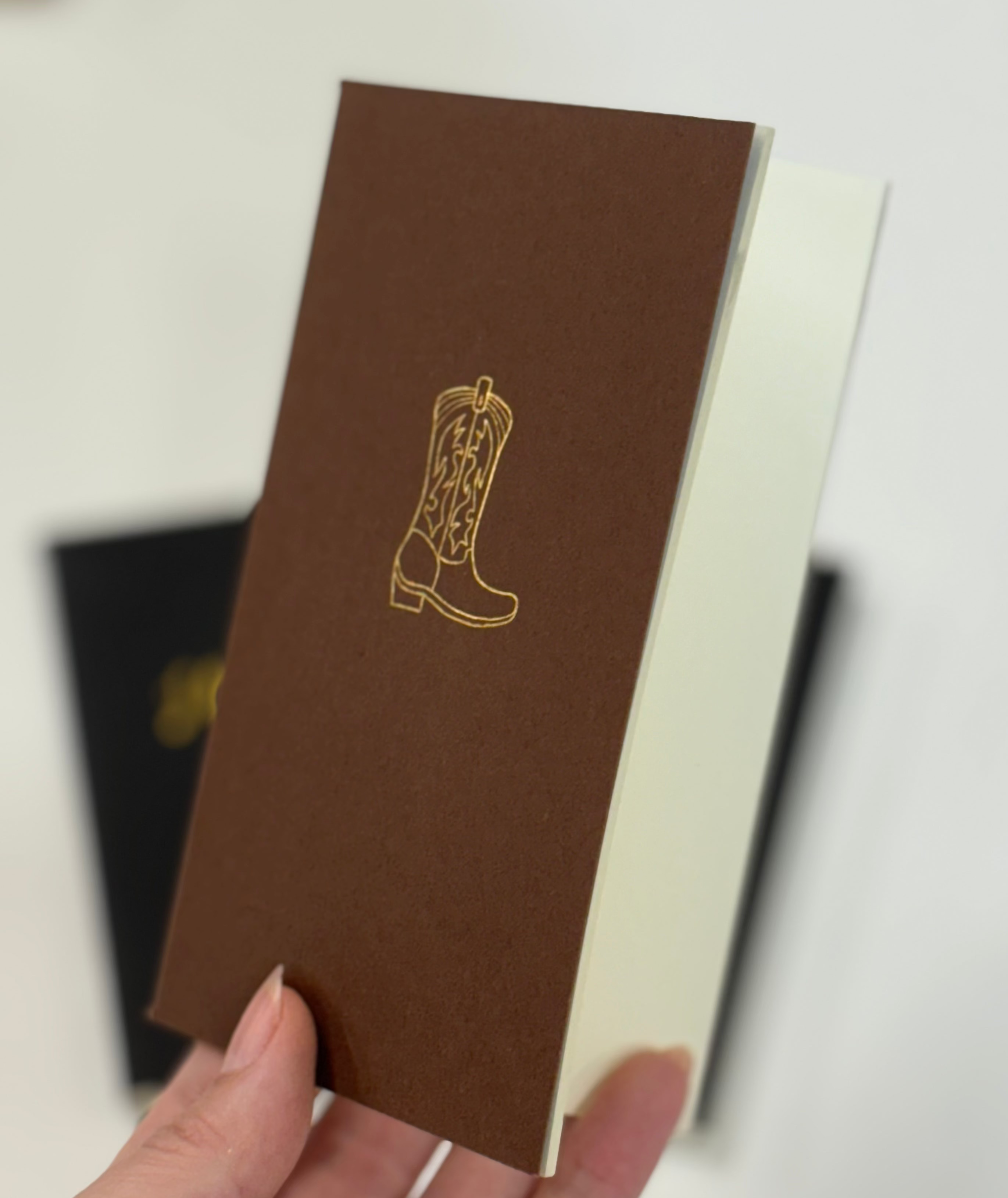 Cowboy Boot Pocket Notebook