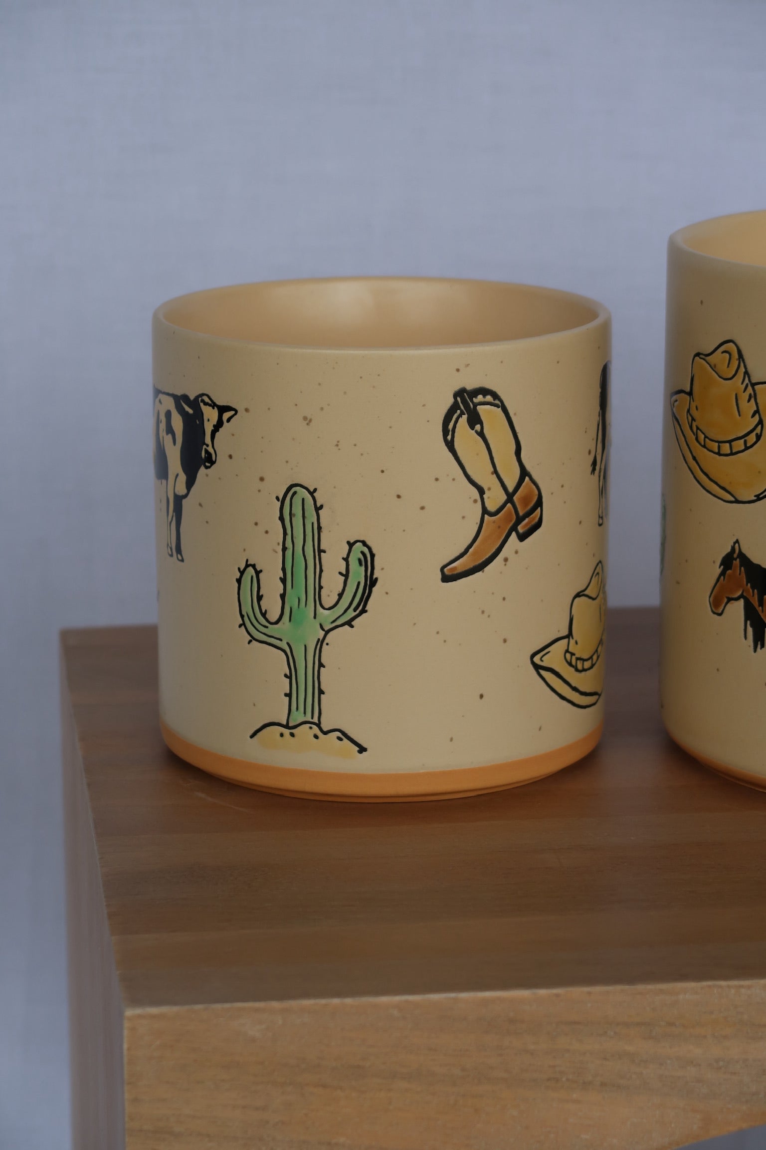 Saddle Up Ceramic Planter - 2 Sizes