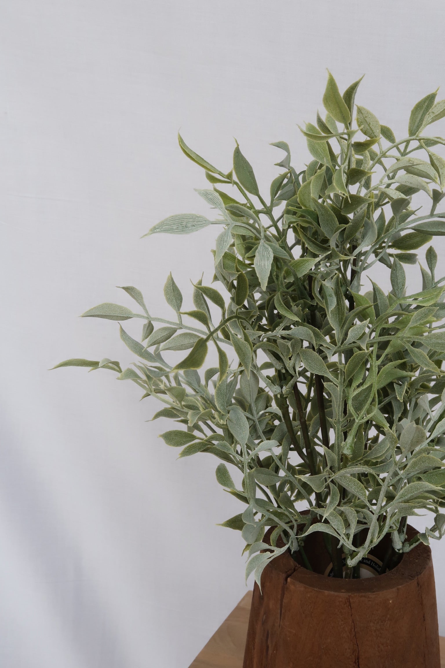 Artificial Soft Green Tea Leaf Bush - 16"