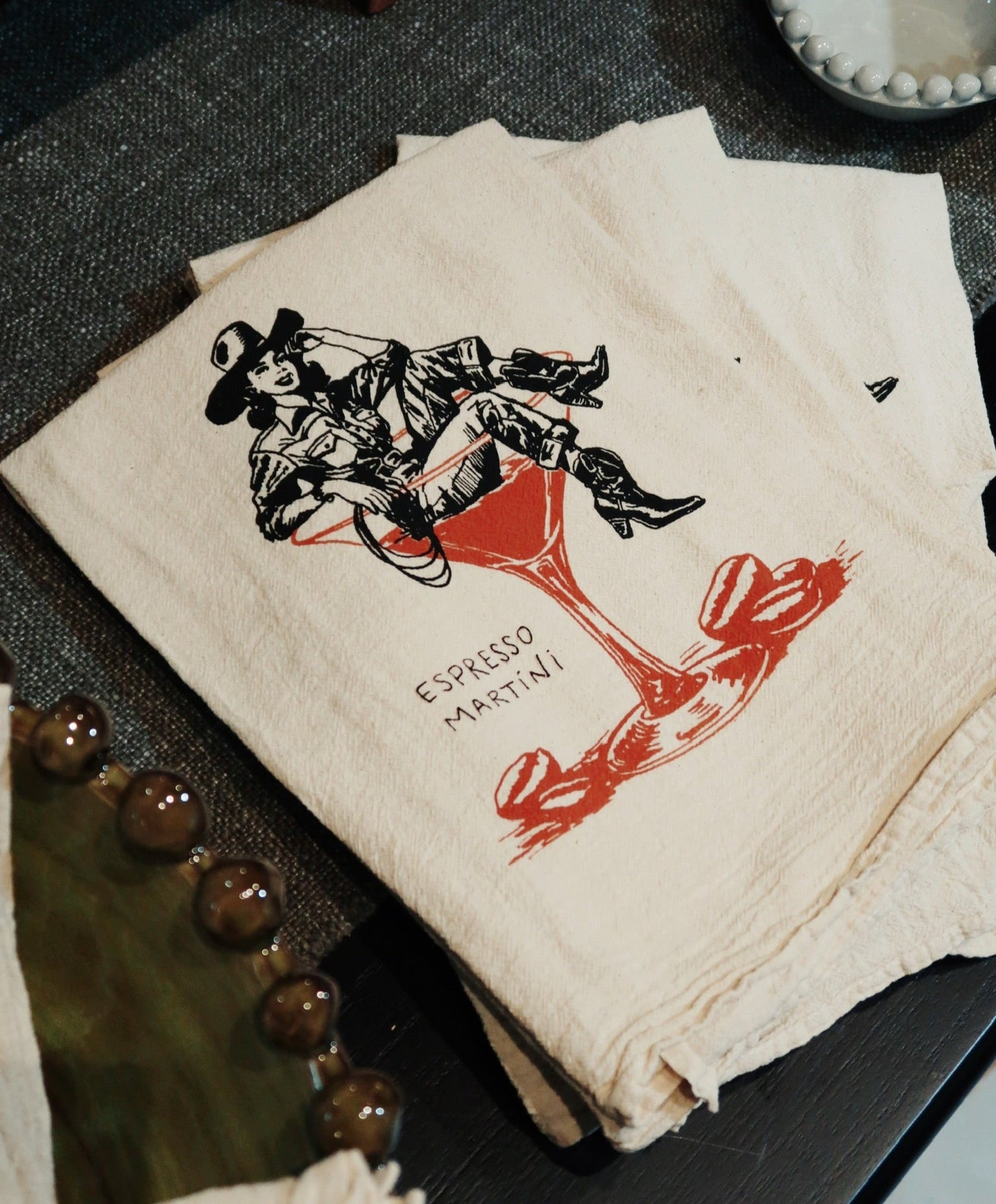 Graphic Flour Sack Towel - 6 Styles